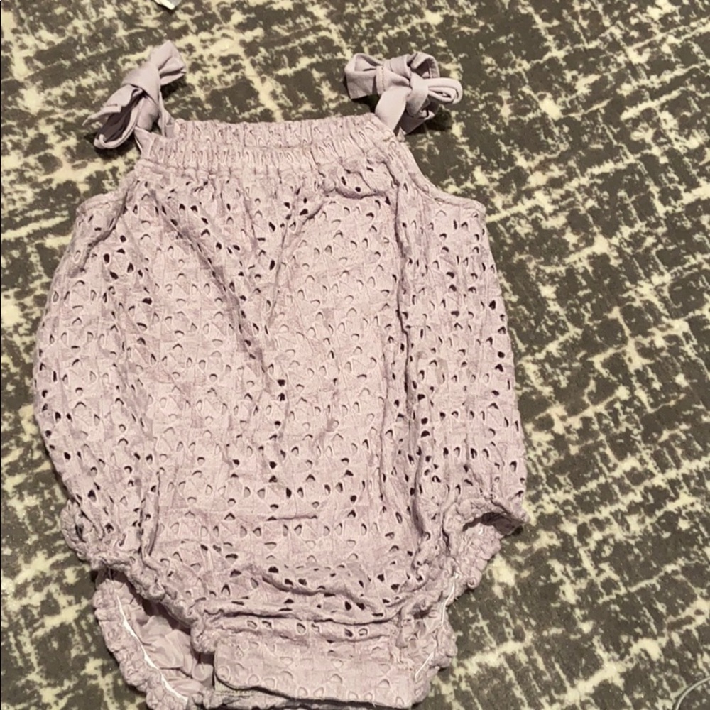 Eyelet Onesie